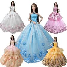 Check spelling or type a new query. 5pcs Los Fashion 1 6 Puppenkleidung Fur Barbie Puppe Kleider Prinzessin Kleid Brautkleid Outfits Fur Barbie Puppe Zubehor Gunstig Kaufen Preis Kostenloser Versand Echte Bewertungen Mit Fotos Joom