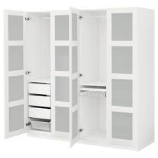 Pax Kleiderschrank Weiss Bergsbo Frostglas Pax Kleiderschrank Kleiderschrank Weiss Ikea Schrank