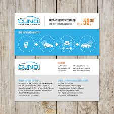 Bei freibleibenden angebotsschreiben kommt das geschäft erst zustande. Fahrzeugaufbereitung Inkl Hol Und Bringedienst Flyer Design Designenlassen De