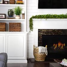 J is particular so he spent a lot of time trying to figure out the optimal mantel and cabinet size. Adding Shiplap To Built Ins Around Fireplace In Family Room