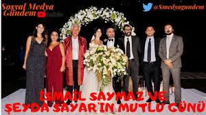 25/11/2020 i̇smail saymaz tosun bank mehmet aydın. Ismail Saymaz Ve Seyda Sayar Evlendi Ciftin Nikahini Sisli Belediye Baskani Muammer Keskin Kiydi Youtube