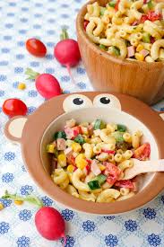 Erbsen und mandarinen abtropfen lassen und auch in die schüssel geben. Der Beste Nudelsalat Fur Kinder