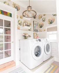 Euphemia 5 Wallpaper Unique Floral Wallpaper Milton King Laundry Room Storage Laundry Room Inspiration Laundry Room