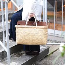 荷物が多い人に 市場かご かご 荷物 ナチュリラ