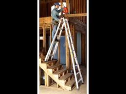 It is very suitable for those who have a problem decorating their walls or changing their bulb because of their stairs. Werner Ladder Youtube