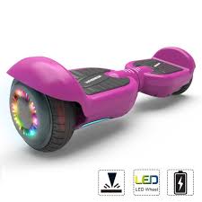 The sphere features active balance technology, using internal sensors to keep you level and stable as you ride. Hoverboard 6 5 Certified Two Wheel Self Balancing Electric Scooter With Led Light Purple Walmart Com Walmart Com