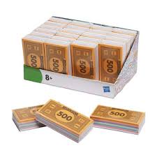 Motion picture money prop money full dollar bills,game money replace money stacks in pretend play counting money. Hasbro Gaming Monopoly Money Refill Walmart Canada