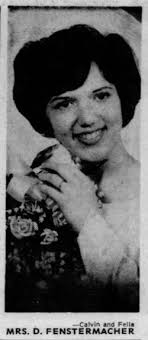 Teresa Anne Schaeffer Fenstermacher (1945-1967)