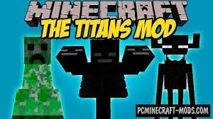 Includes flying, aquatic, and terrestrial mounts. The Titans New Mobs Weapons Mod For Minecraft 1 8 9 Pc Java Mods