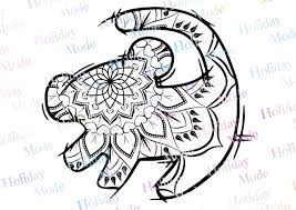 Download Disney The Lion King Simba Mandala Disney Svg Print Your Etsy Disney Mandala Tattoo Lion King Tattoo Disney Tattoos