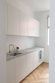 Neutral Kitchen Cabinets And Grey Black And White Spotted Terrazzo Countertops Kitchen Design Traditional Kitchen Design Replacing Kitchen Countertops