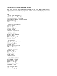 Maybe you would like to learn more about one of these? Contoh Soal Tes Potensi Akademik Terbaru