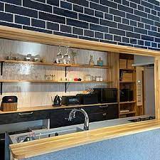 ひだs ハイカウンター収納 ハイカウンター 名古屋モザイク カフェ風インテリア などのインテリア実例 2020 03 23 14 14 00 roomclip ルームクリップ インテリア 模様替え インテリア 実例