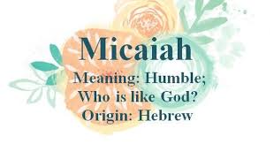 Baby Boy Name Micaiah Meaning Humble Who Is Like God Origin Hebrew Babynames Babyboynames Micaiah Baby Names And Meanings Boy Names Baby Boy Names
