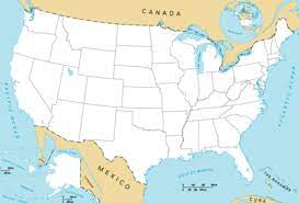 The united states is a federal republic of fifty states, a federal district, and several territories. Contiguous United States Wikipedia