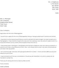 A cover letter is at least as important as a resume in helping you land an interview for the job you want. Radiographer Cover Letter November 2021