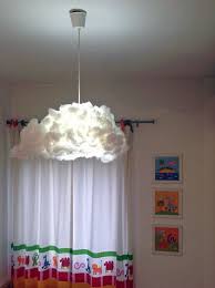 These are neat lamps with a design that blends into the room and they are. Light Up With A Whimsy Cloud Ceiling Light Ikea Hackers