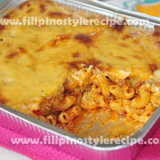 Baked Macaroni Recipe Yummly Recipe Baked Macaroni Recipe Macaroni Recipes Baked Macaroni Filipino