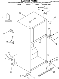 kitchenaid ktrc22mmbl00 refrigerator