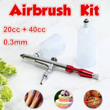 Profissao 0 3mm Dual Action Airbrush Kit Maquiagem Nail Art Model Paint Spray Tool Wongkuba Nas Americanas