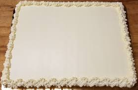 Fortunately, most any batter can be baked off in different forms, from a big cast iron skillet to a half sheet pan, or simply layers of a slightly different size than the ones dictated by a recipe. New Glarus Bakery Custom 1 2 Sheet Cake New Glarus Bakery