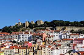 Lissabon is de grootste stad en de hoofdstad van portugal. Castelo De Sao Jorge In Lissabon Portugal 360