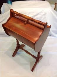 Sold Beautiful Vintage Walnut Wooden Sewing Stand Vintage Sewing Box Vintage Sewing Rooms Vintage Sewing