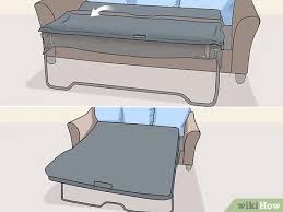 At your service 24 hours a day, a convertible sofa bed is a great way to save space and money. 3 Simple Ways To Open A Sofa Bed Wikihow