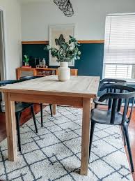 how to dining room table remodel diy