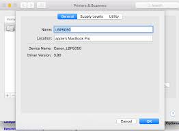 Yet, searching driver for canon lbp5050n lasershot printer on canon printer homepage is complicated, because there are so numerous types of canon driver for. Canon Lbp5050 Not Printing No Driver Tab Apple Community