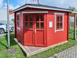 Man glaubt es kaum, aber das gibt es auch noch: 5 Eck Gartenhaus 5 Star 300 X 300 Cm