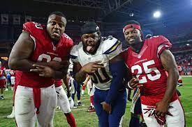 Cory Redding Jerraud Powers Football Sports Jersey Arizona Cardinals
