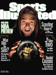 Los Angeles Lakers Coach Phil Jackson, 1999-2000 Nba Sports Illustrated  Cover by Sports Illustrated
