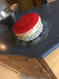 Regenbogentorte Rainbow Cake Von Evas Backparty Chefkoch Rezept Regenbogentorte Regenbogentorte Rezept Backparty