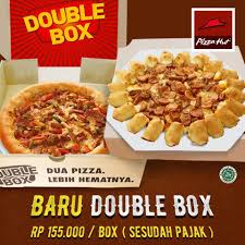 Check spelling or type a new query. Pizza Hut Indonesia Official Double Box Hanya Untuk 2 Pizza Sedang Apa Saja Khusus Takeaway Delivery Dari Restoran Klik Disini Desktop Http Www Pizzahut Co Id Filter 89152ef888 Mobile Http Www Pizzahut Co Id Filter 734628c0cc Facebook