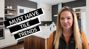 The fan mosaic is by far one of the hottest trends in backsplash tile right now, especially in bathrooms, but they're growing in kitchens as well. Kitchen Backsplash Ideas 2020 Top 5 Kitchen Tile Trends Youtube