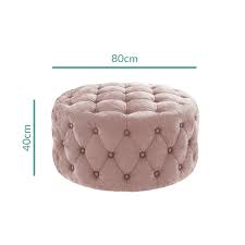 Xena Large Quilted Button Pouffe In Baby Pink Velvet Furniture123 You can have your bedroom walls match this cushion with this fuchsia pink paint.