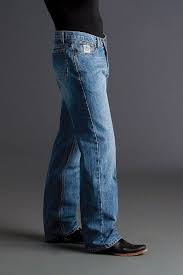 Robot Check Cinch Jeans Mens Western Wear Denim Jeans Men