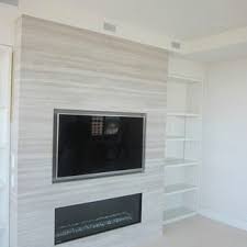 Recessed Tv Above Fireplace Houzz