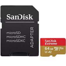 Maybe you would like to learn more about one of these? Sandisk 64gb Extreme A2 Micro Sd Card Sdxc Uhs I U3 Adapter 160mb S Us 20 99 Mymemory