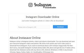 What is an instagram photo downloader? Instasave Online Instagram Downloader