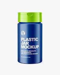 Matte Plastic Jar Mockup Exclusive Mockups