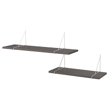 Bergshult Pershult Wandregalkombination Dunkelgrau Weiss 120x30 Cm Noch Heute Bestellen Ikea Deutschland In 2020 Wandregal Regalwand Regal