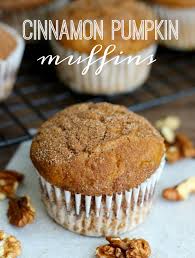 Cinnamon Pumpkin Muffins Made With Applesauce Instead Of Oil For A Light Alternative Pumpkin Muffins Healthy Tasty Baking Pumpkin Applesauce Muffins