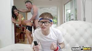 In my version she is not the son's gf but the wife's hot niece who lodges with them but has failed her classes and will have to go back to the country if she can't find a way to convince them she should stay on and do retakes. Slutty Dad Fucks His Son S Young Girlfriend To A Shaking Orgasm Eye Roll Orgasm Ahegao Porn