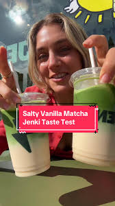 Salty Vanilla Matcha Taste Test with Jenki