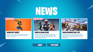 Battle royale from epic games. Mounted Turret Is Coming Soon To Fortnite Battle Royale Dot Esports