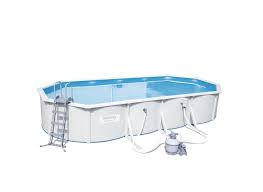 Pools Bestway 56604 Bestway Hydrium Oval 7 40m X 3 60m 1 20m Grau Blau 740x360x120 Cmbestway Pool Stahlwandbecken Hydrium 7 4x3 6x1 2m Schwimmbader Hinterhof Schwimmbecken Und Schwimmbader