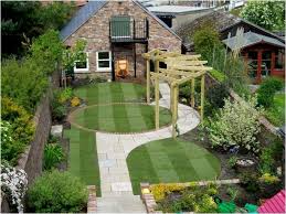 Landscaping gives your yard a polished look by adding practical elements such as paths and helps you solve problems such as poor drainage. Great Beautiful Garden Landscaping Ideas For The Home Front Yard Landscaping Design Landscape Design Small Garden Design