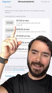 Nuevos planes de almacenamiento en iCloud de Apple en México